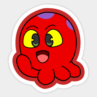 Squid Baron (no text) Sticker